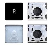 Dolphin.dyl Capuchon de clé individuel de rechange avec charnière pour (M1 M2) MacBook Pro A2141 A2251 A2289 A2338 A2442 A2485 MacBook Air A2179 A2337 A2681 (clé R)