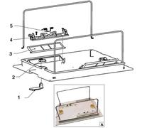 Dolphin Ensemble Support De Sac Db Pour Robot Suprême M3, Swash Et Swash Cl