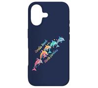 Dolphin Lover Corolla Beach NC Family Beach Vacances Coque pour iPhone 17