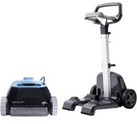 Dolphin Nautilus CC Robot Aspirateur Piscine enterrée Jusqu’à 10 m avec Caddy du Transport, Robot Piscine Fond et Parois, Système de Filtration Fine