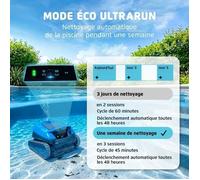 Dolphin Nautilus EON 100 Robot Piscine Sans Fil pour Piscines jusqu'à 15 m