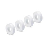Lot de 4 anneaux d'escalade brosse mousse - anneau pour brosse combinée pour tous robots dolphin Dolphin 6101611-r4 blanc G