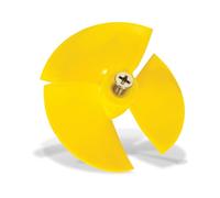Dolphin Pièce détachée d'origine Hélice Jaune (avec vis) - Référence Produit 9995269-R1