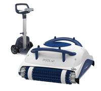 dolphin robot electrique de piscine fond et parois avec chariot pool up + caddy