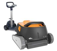 dolphin - robot électrique de piscine fond, parois et ligne d'eau programmable avec chariot - e30 + caddy