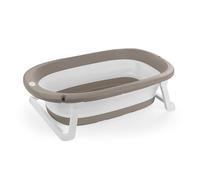 Dolu Baignoire pliable pour bébé - Design compact et confortable - Gris pierre - Facile à ranger, sûr et pratique pour les bébés