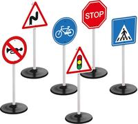 Dolu Jeu de panneaux de signalisation plastique 6 pièces 8080