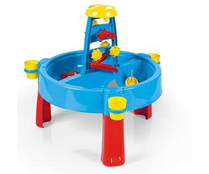 Dolu Kids 3-en-1 bac à sable et à eau avec table à dessin jouets de plein air coloriage de bureau