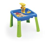 Dolu Sable et eau 3 en 1 Table de créativité à partir de 2 ans, jouet de jardin, table à eau pour enfants, bac à sable avec couvercle, table à sable et à eau pour tout-petits