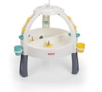 DOLU Table à sable et à eau amusante pour enfants, table d'activités pour jeux d'eau et de sable, blanc/gris, à partir de 24 mois, 82 x 98 x 98 cm