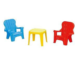 Dolu Table basse avec deux chaises