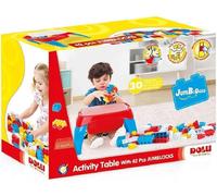 DOLU Table d'activités avec blocs 30 pièces 5298
