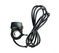 Dolvitrny Accélérateur LED à commande par pouce pour vélo électrique et scooter - 24V/36V/48V Compatible avec poignée de contrôle de vitesse avec 3 LED Indicateur d'état de puissance