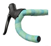 Dolvitrny Bande de guidon EVA-Core avec couche supérieure en polyuréthane pour vélos de route pour minimiser le transfert des vibrations et maximiser l'adhérence de la paume (tissu émeraude)