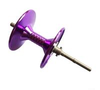 Dolvitrny Bobine de pêche en forme de goutte d'eau pour moulinets de la série MAX4 - Bobine de rechange en métal compatible avec MAX4X, MAX4sx, MAX4STX - Pièces et réparation (acier inoxydable violet)
