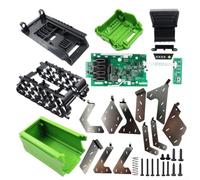 Dolvitrny Boîtier de batterie Li-ion pour tondeuse à gazon 40 V - Boîtier en plastique avec circuit imprimé de protection PCB, couvercle de batterie rechargeable à 20 broches