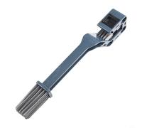 Dolvitrny Brosse de nettoyage de chaîne de vélo, outil entièrement fermé pour VTT, vélo de route et moto - Gris