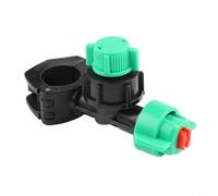 Dolvitrny Buse d'irrigation anti-goutte pour pulvérisateurs agricoles et systèmes d'arrosage de jardin - Collier de serrage à débit réglable, plastique d'ingénierie, prévention des gouttes (B)