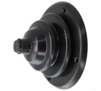 Dolvitrny Cache-trou de gréement marin pour câbles de commande de moteur hors-bord, câble de changement de vitesse en plastique noir, gaine de protection de 70 mm de hauteur, joint de faisceau de