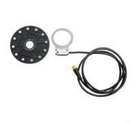 Dolvitrny Capteur d'aide au pédalage pour vélo électrique - Capteur avec détection de manivelle magnétique, joint étanche, compatibilité 36 V/48 V, montage côté gauche