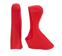 Dolvitrny Capuchons de levier de frein en silicone pour Shimano ST-RS685, housses de poignée antidérapantes pour vélo de route, pièces de rechange résistantes aux intempéries (rouge)