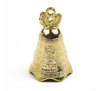 Dolvitrny Carillon à vent vintage en métal pour jardin, cour et décoration extérieure - Carillon Feng Shui à suspendre avec symbolisme de bon augure, tailles 2,8/3,0/4 cm (2,8 cm)