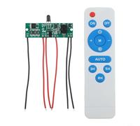 Dolvitrny Carte de circuit solaire pour réverbère, soudé 3,2 V/3,7 V pour LiFePO4 et compatible lithium, mode télécommande pour énergie solaire extérieure