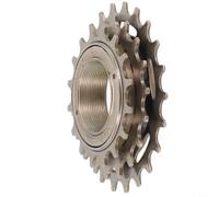 Dolvitrny Cassette à roue libre 3 vitesses avec dents 16T/19T/22T pour vélo de route, vintage et rétro - Volant d'inertie compatible à une vitesse