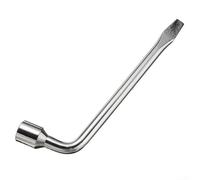 Dolvitrny Clé à douille réglable pour écrou de roue, construction en acier inoxydable 45#, compatible avec boulons de 17 mm, 19 mm, 21 mm, outil d'atelier de voiture et camion (21 mm)