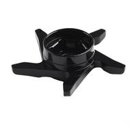 Dolvitrny rein étoile en aluminium pour moulinets de pêche Baitcast - Outil de réglage renforcé en fibre de carbone, compatible avec filetage à gauche ou à droite (noir gauche)