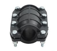 Dolvitrny Collier de réparation de fuite de tuyau d'urgence pour 25 mm, 32 mm, 63 mm, scellant de tuyau d'eau en polyéthylène pour cuivre, fonte, PVC ciment, raccord facile à installer (32 mm)