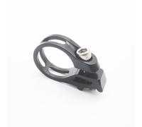 Dolvitrny Collier de serrage en alliage d'aluminium pour guidon de vélo SRAM XX X9 -X7 X0 -XX1 X01 -Eagle -GX, ouverture d'installation de 22 mm, noir (pince)