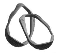 Dolvitrny Couvre-crampons de pédale de vélo de route en ABS compatible avec Wahoo pour pédales de Speedplay, crampons de chaussures de cyclisme pour capuchons et protection des bords (noir)