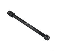 Dolvitrny Essieu traversant pour vélo d'intérieur, broche en alliage d'aluminium 12 x 142-148 mm avec entretoises réglables pour VTT et vélo de route arrière stationnaire (M12 x 1,75 166-178 mm)