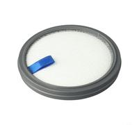 Dolvitrny Filtre de rechange pour aspirateur sans fil W200/W300, lavable, réutilisable, pour filtre HEPA, diamètre 90,8 mm, cadre en acier inoxydable