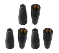 Dolvitrny Flux Core Buse de soudage 0,8 cm MIG Buse conique pour flux de gaz Focus Buse de protection en laiton compatible avec les modèles MB15 14AK 15AK