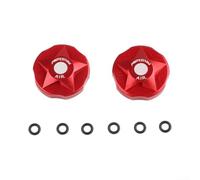 Dolvitrny Fourche de vélo pour suspension en alliage d'aluminium Valve AV | Pour Rockshox pour Manitou pour pièces DT, rouge noir multicolore, protection de tige de valve de 7 mm