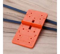 Dolvitrny Gabarit d'alésage de charnière en ABS pour portes d'armoire - Guide de perçage de charnière de 35 mm et 40 mm avec localisateur de trou - Outil d'installation portable pour armoire de