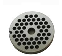 Dolvitrny Hachoir à viande en acier inoxydable de qualité alimentaire n° 5, accessoire disque perforé pour moudre la viande, le poisson, les légumes, facile à nettoyer pour la cuisine à la maison (4,5