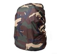 Dolvitrny Housse de pluie imperméable pour sac à dos pour randonnée, voyage et bivouac - Protection pliable en polyester Oxford avec bandes réfléchissantes anti-collision, 100 g (2# S)