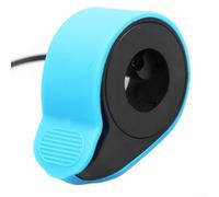 Dolvitrny Housse de protection en silicone pour scooter électrique - Accélérateur d'accélérateur de pouce pour Xiaomi et Pro - Manchon coloré avec pouce (bleu)