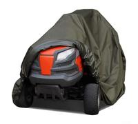Dolvitrny Housse pour tondeuse à gazon autoportée - Housse robuste Oxford 210D imperméable pour équipement électrique d'extérieur pour tracteurs de jardin et tondeuses autoportées (XL)