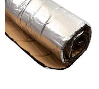 Dolvitrny Isolation en aluminium pour toit de voiture et compartiment moteur 10 mm avec tapis thermique bouclier thermique et technologie de réduction du bruit à trois couches