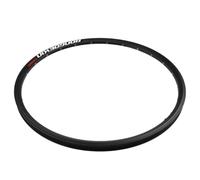 Dolvitrny Jante de vélo 26 pouces en alliage d'aluminium double couche frein à disque 24/32/36 trous AV valve pour pneus 26 x 1,5-2,125 pièces de rechange noir