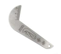 Dolvitrny Jauge de forage double face 118 degrés en acier inoxydable Outil de mesure pour machiniste CNC inspection du travail des métaux et mesure d'angle de forage