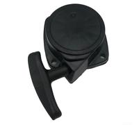 Dolvitrny Kit de démarrage pour taille-haies et débroussailleuses - Démarreur en plastique noir avec espacement des trous de 50 mm et roue de corde de 27 mm (#7)