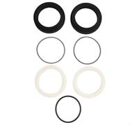 Dolvitrny Kit de joint de fourche de vélo 30-40 mm, joints anti-poussière en caoutchouc et alliage pour FOX pour Rockshox pour manitou, pièces d'entretien de suspension avant pour réparation de VTT