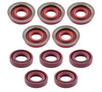 Dolvitrny Kit de joints d'huile pour tronçonneuse à essence Timberpro 2500 / G2500 25cc - 5 pièces de rechange compatible avec Zenoah 25CC Petite Tronçonneuse Pièces