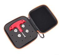 Dolvitrny Kit de poids pour club en acier inoxydable pour réglage du swing : 2 g, 4 g, 6 g, 8 g, poids à vis avec clé - compatible avec TaylorMade For Clubs