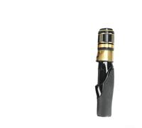 Dolvitrny Kit de réparation de canne à pêche personnalisé avec adaptateur de siège de moulinet tubulaire en métal et poignée en EVA pour construction de canne à pêche en eau douce et en eau salée (24